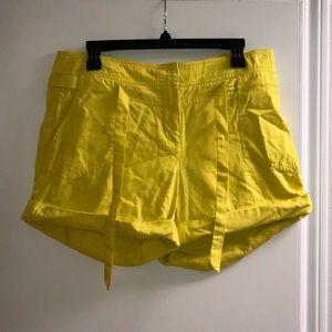 Highlight Yellow Shorts
